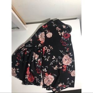 Floral Print Blouse | SIZE XS